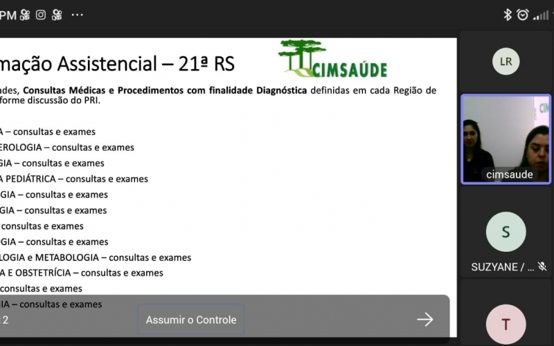 CimSaúde apresenta Plano Regional Integrado