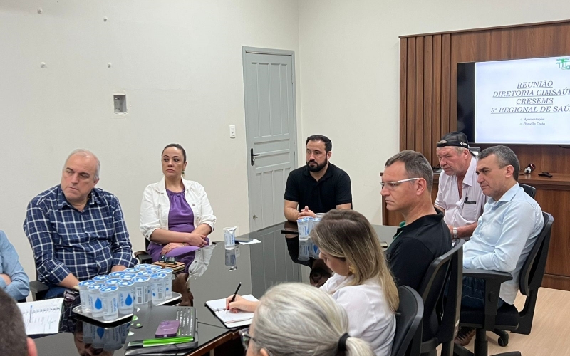 CimSaúde debate demandas da 3ª Regional