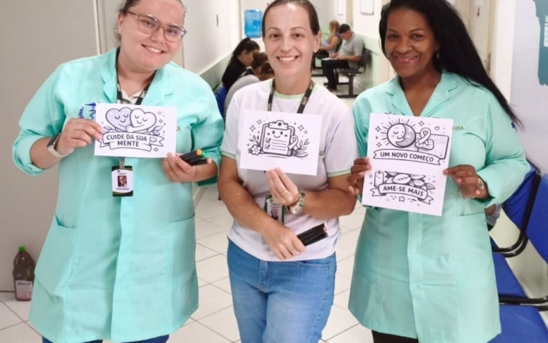 CimSaúde promove ação em prol da Saúde Mental